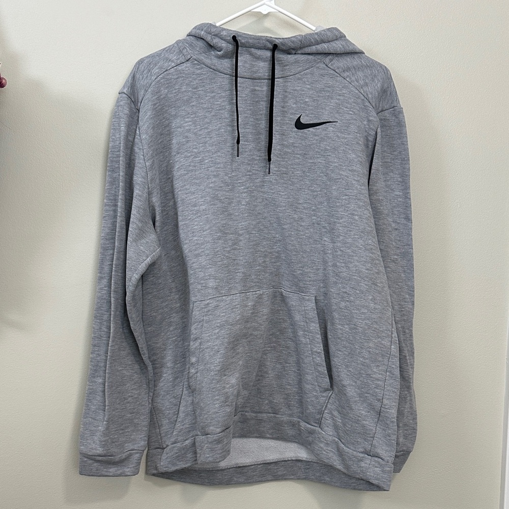 Nike Men's Heather Gray Hoodie